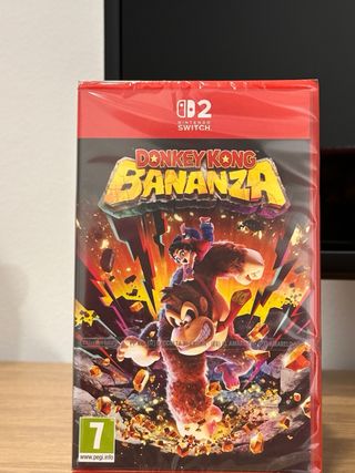 PRECINTADA Switch 2+ Mario Kart + Donkey Kong