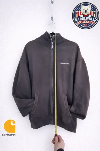 Chaqueta Carhartt Marrón Cremallera