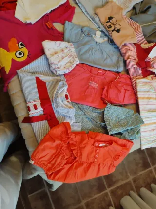 Lote Ropa Bebé Niña 0-6 Meses