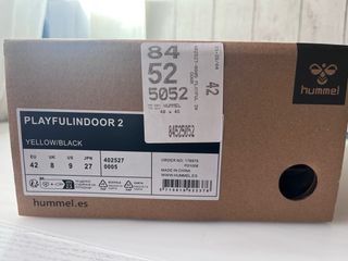 Zapatillas Hummel Futsal Amarillas