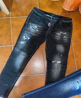 2 Jeans Dsquared2 Neri e Blu