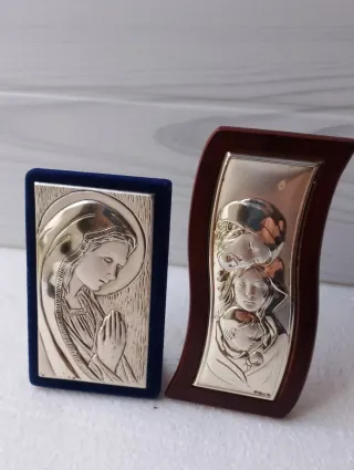 Coppia immagini sacre