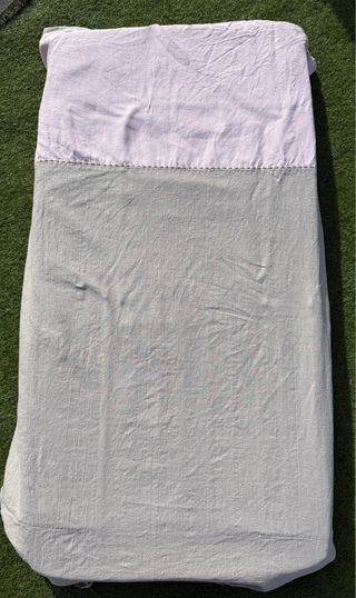 Funda Nórdica Maxi Cuna 70x140 color rosa y taupe