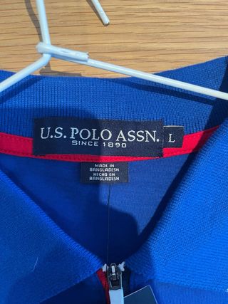 Polo U.S. Polo Assn. Azul Talla L