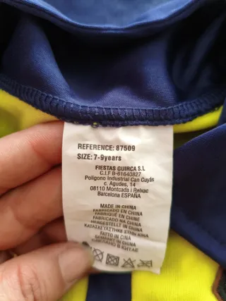 Disfraz Policía Infantil T.7-9 años