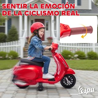 Moto Eléctrica para Niños de 2-6 Años con Batería