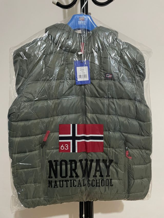 Chaqueta Norway Acolchada Verde Talla M