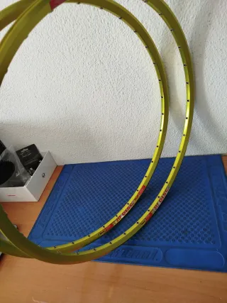 Llantas Mavic X317 disc Citrón