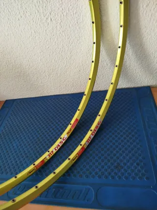 Llantas Mavic X317 disc Citrón