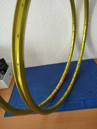 Llantas Mavic X317 disc Citrón