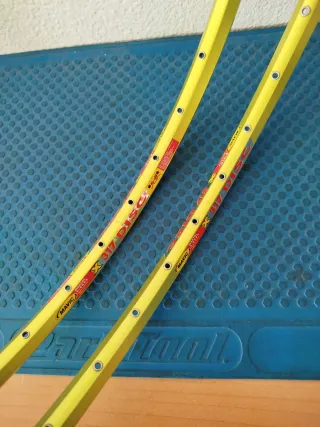 Llantas Mavic X317 disc Citrón