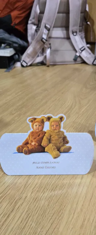 Conjunto 6 Cajas Anne Geddes con Tarjetas