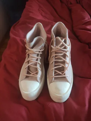 Zapatillas Converse Plataforma Rosas