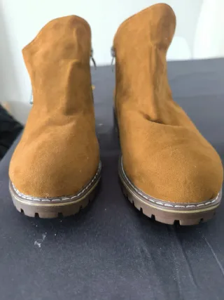 Botines tobilleros nuevos marrones