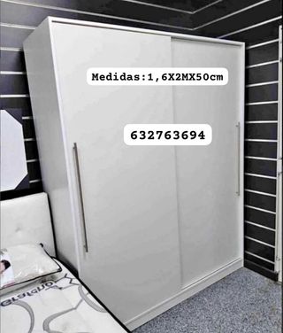 Armario puertas correderas 1,6m