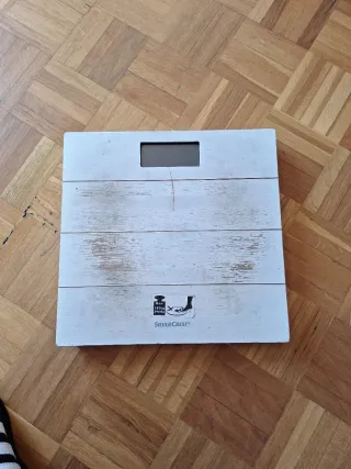 Báscula de baño vintage SilverCrest