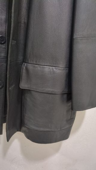 Chaqueta de cuero Pierre Cardin