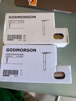 Patas Ikea Godmorgon (2 unidades)