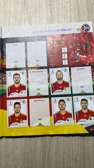 Álbum Rusia 2018 Panini Sin Completar