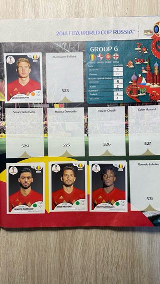 Álbum Rusia 2018 Panini Sin Completar