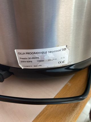 Olla programable Newcook 3D