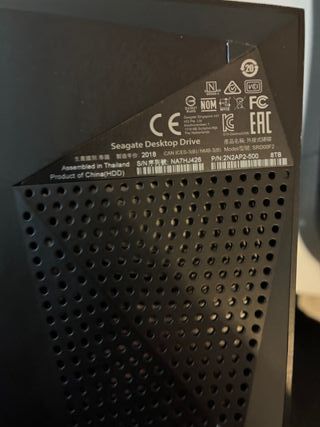 Disco Duro Externo Seagate 8TB USB 3.1