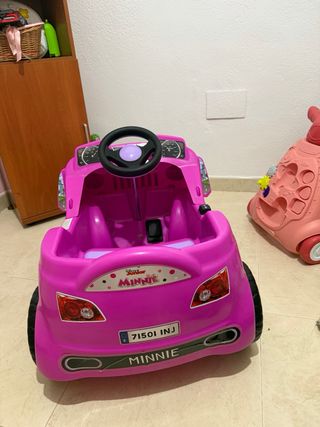 Cochecito infantil rosa Minnie Mouse