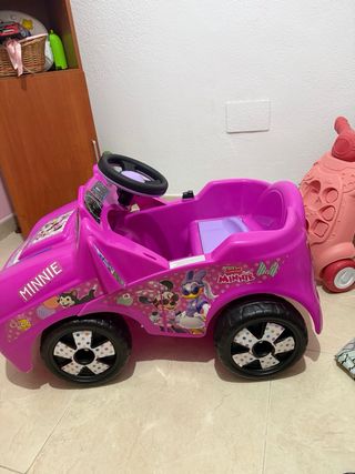 Cochecito infantil rosa Minnie Mouse