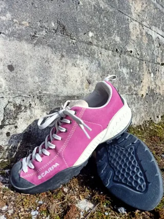 Scarpa Mojito rosas y grises