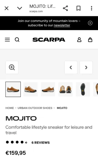 Scarpa Mojito rosas y grises