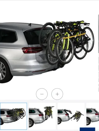 Portabicicletas Norauto para 4 bicis