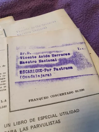 Lote revistas Escuela Española 1969