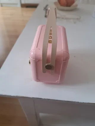 Altavoz Bluetooth Rosa y Dorado