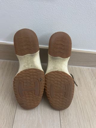 Scarpe Hogan donna beige/oro