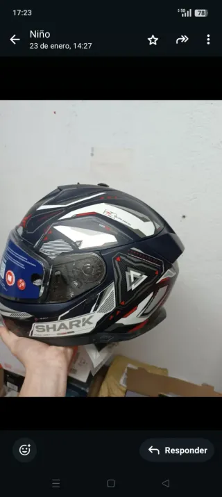 Casco Shark Nuevo talla M