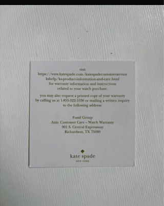 Reloj Kate Spade Dorado y Rosa Nuevo