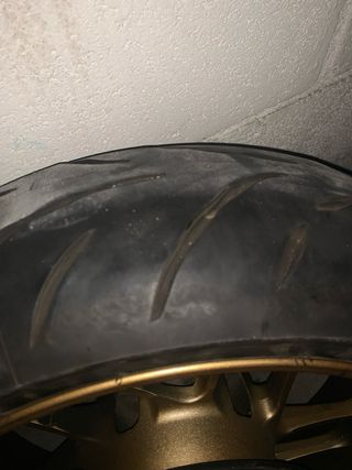 Rueda Trasera Yamaha MT-09 Dorada