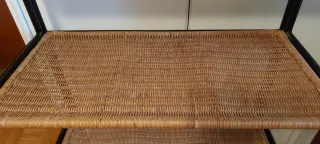 Estantería Metal y Mimbre 3 y 5 niveles