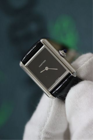 Reloj Cartier Tank Must Negro