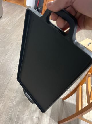 Parrilla de metal para fuego