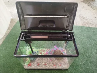 Acuario / Pecera BOYU 66L Negra y Accesorios