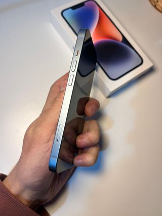 iPhone 14 100% Batería IMPECABLE Celeste 128gb