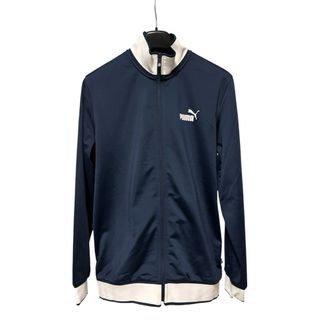 Giacca tuta sportiva Puma blu e bianca