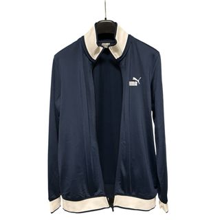 Giacca tuta sportiva Puma blu e bianca