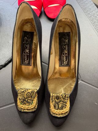 Zapatos de tacón mujer varios colores en caja