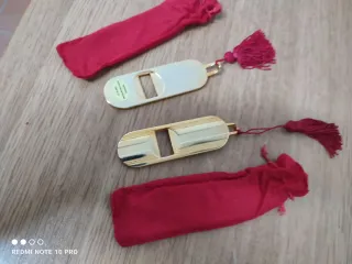 Apribottiglie vintage bagno oro 24k