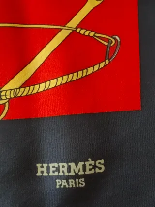 Foulard Hermes Seta Vintage Cavalli
