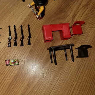 Playmobil Western Sheriff y Banco