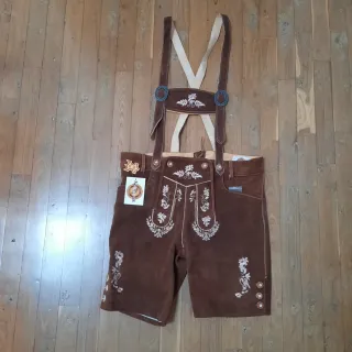 Lederhosen Bavaros Oktoberfest Talla L