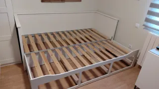 Cama Hemnes IKEA Blanca desmontada